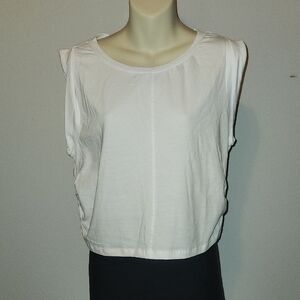 Urban Rebel White Sleeveless Women's Top